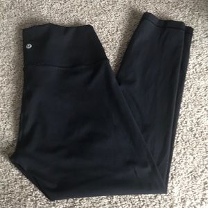 VEUC Lululemon HIgh Times full lux 7/8 length